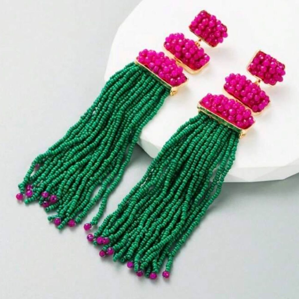 Bohemian earrings M144